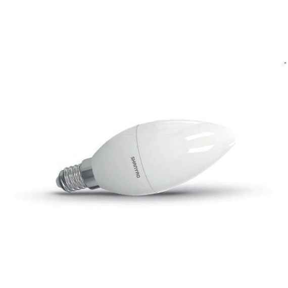 Lampada LED C37 4W attacco E14 candela - luce naturale Lampada LED C37 4W attacco E14 candela - luce naturale